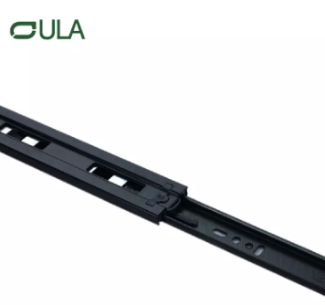 Professional Ball Bearing Black Dotted Finish Drawer Slides Professionelle Kugellager mit schwarz gepunkteten Schadenfolien Folien