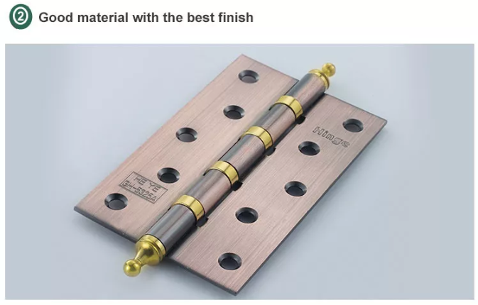 5 Inch Crown Head Iron Pivot Door Hinge good material 5 Zoll Kronkopf Iron Pivot Türscharnier gutes Material