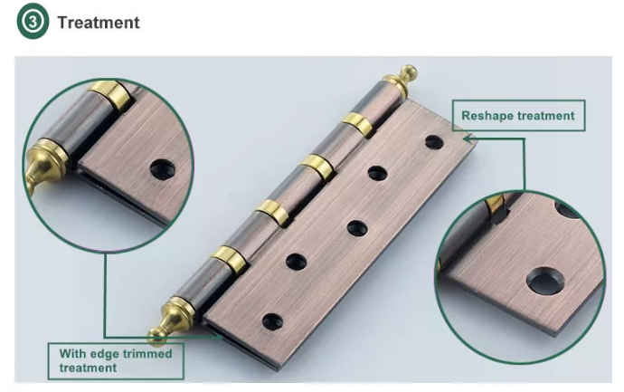 5 Inch Crown Head Iron Pivot Door Hinge the treatment 5 -Zoll -Kronenkopf -Eisen -Pivot -Türscharnier die Behandlung Scharnier