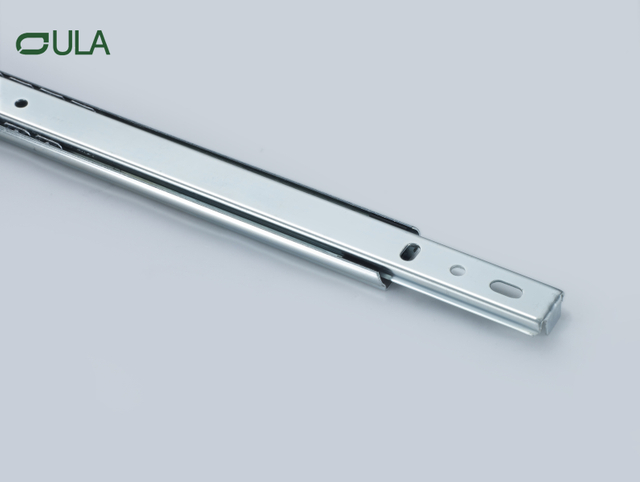 Moderne 27 mm 2-fache Kugellagerschublade Rutsch Rail Küche Esszimmer Apartment Badezimmer Hotel Wohnzimmer