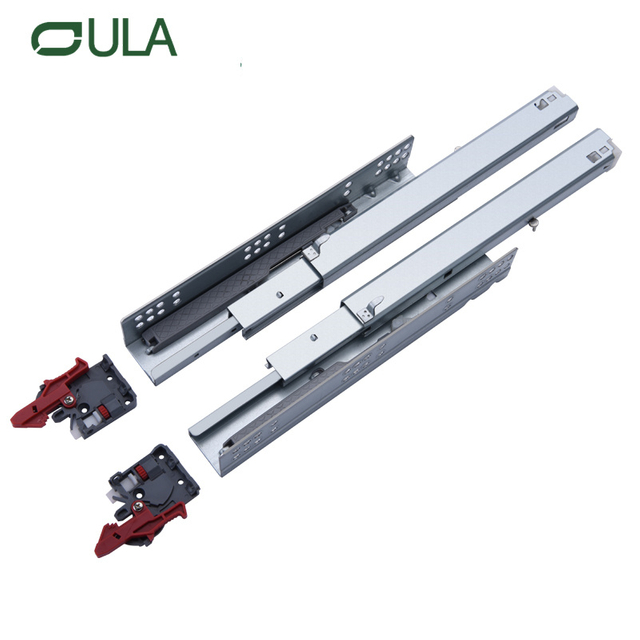 Moderne Möbelhardware untermunken die Softschließschublade mit 1D- und 2D- und 3D -Schlösser