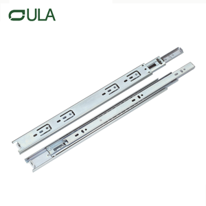 40 mm Teleskop -Kanal -Werkzeugkasten Zink Finish Schadenschub Schienenmöbel Schrankzubehör Rutsch Rail