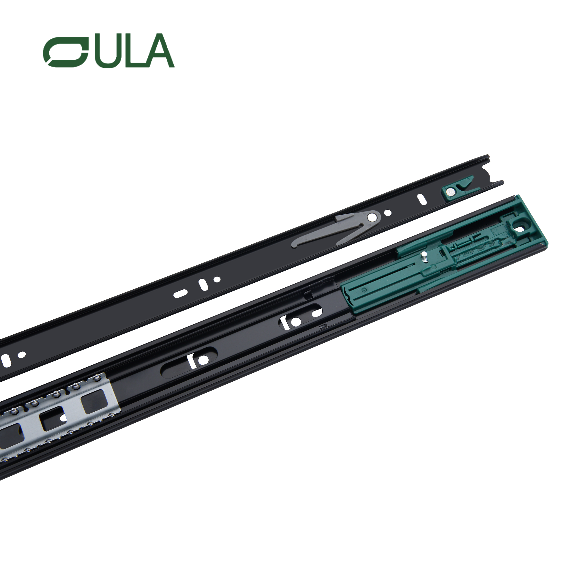 Neu eingetroffen: 3-stufige Push-Open-Hochleistungs-Schubladenführungen, taiwanesischer Maschinenbau 