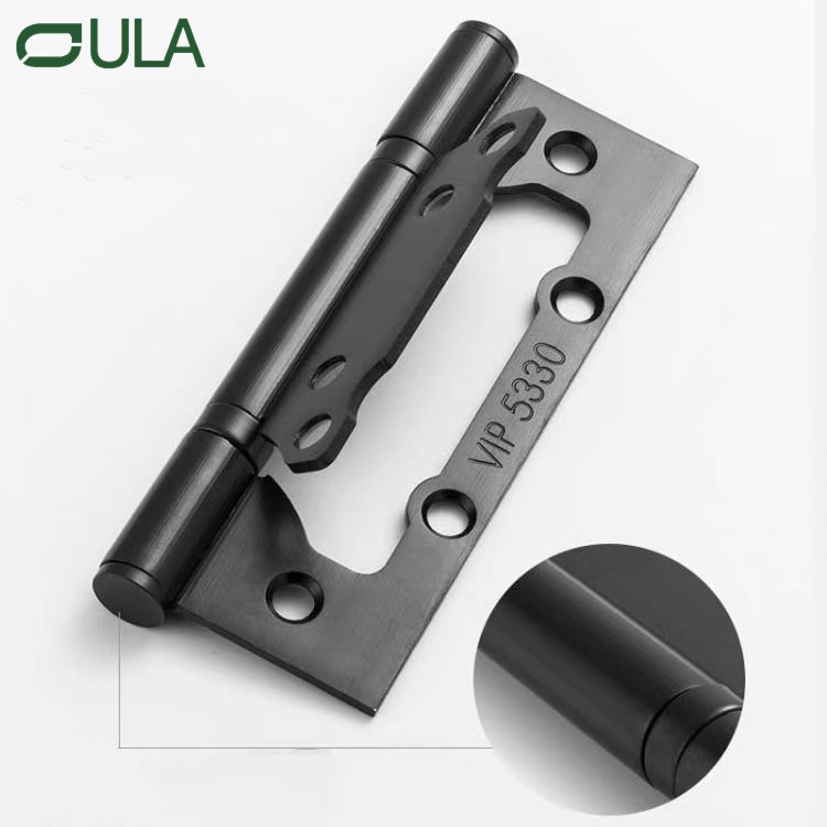 Hochqualität moderner Eisen 2BB Butterfly Flush Türscharnier mehrfarbiger stumm versteckter Schrankscharnier für Fenster- und Hotelgebrauch