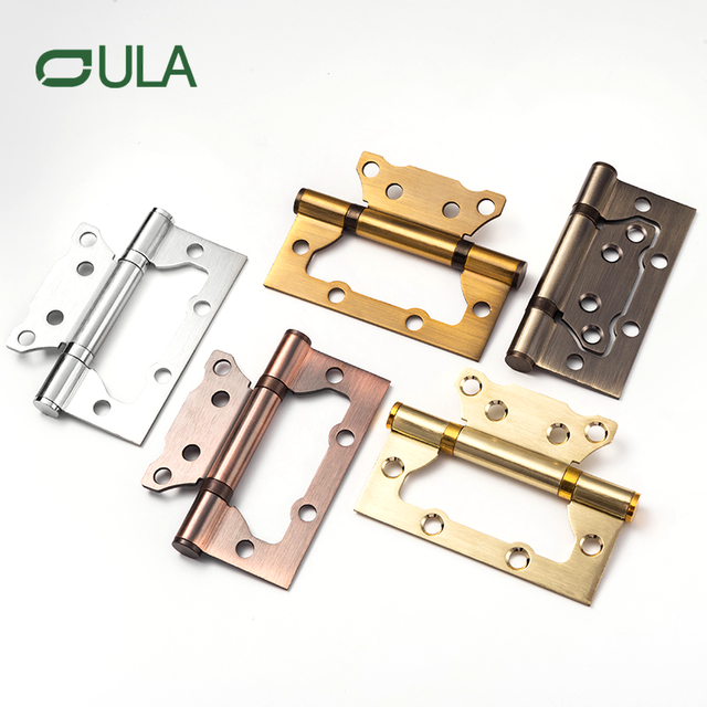 OEM -Hersteller -Lieferanten maßgeschneidertes 2BB -Flush -Scharnier und 4BB -Türscharnier für Holztür Modernes Eisendesign