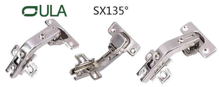 OEM -Hersteller Special Design Möbelscharniere 135 Grad Heavy Duty Küchenschrank Schrank Türscharniere