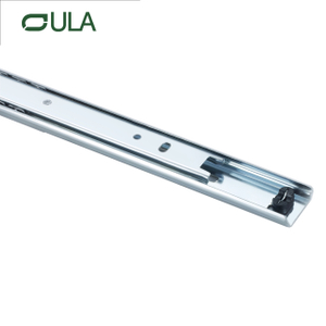 OEM -Hersteller Kostenlose Probe 27 -mm -Schubladen -Schienen an maßgeschneiderte Länge Kugellagerschubladen Schiene