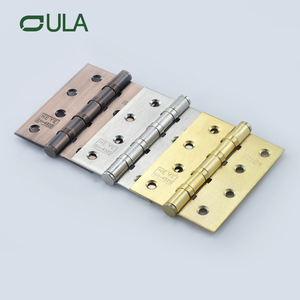 4 Zoll moderner Eiskugellager -Türscharnier von 4 Zoll 2,2 mm Dicke mit elektroplierendem Finish für Hotelsfenster