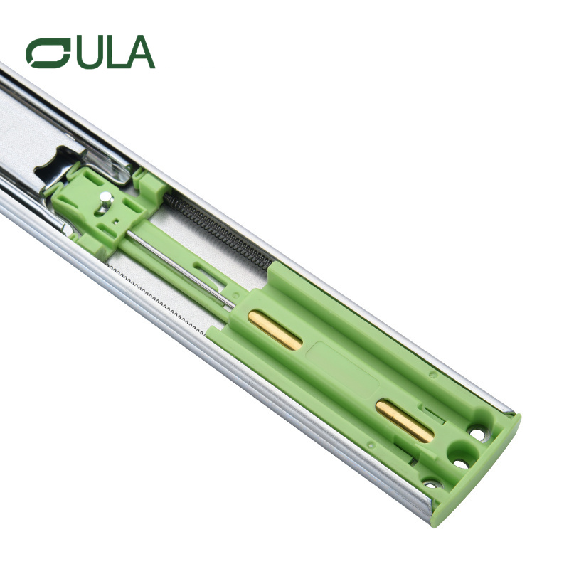 Shanghai Material Zinkschwarz Finish Weiche Teleskop 45 -mm -Schubladen Objektträger Office Schubladen Schrankschubladen Objektträger Objektträger