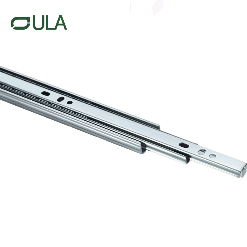 30 mm Metall -Werkzeugkastenschublapper Läufer Folien Office Desschublade Schleife Kanal Schiene Vollverlängerte Folien für Möbel