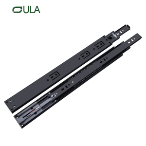 OEM -Hersteller hochwertiger Kugellager Schwarz -Finish -Schub, um Möbelhardware -Schubladen Folie zu bringen