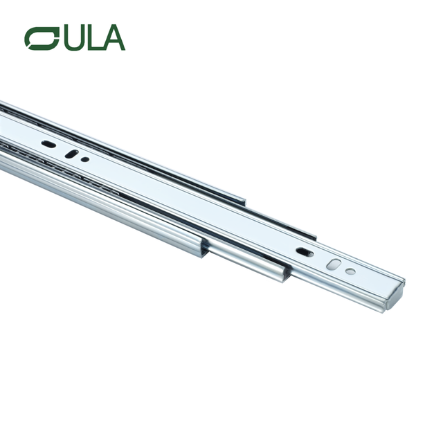 Möbelhardware 42 mm Metallboxschubladen Schlittenkugellager Langlebiger Eisenschubladenrutsche 