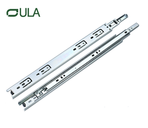 Moderne 3-fache Full-Extension-Kugellagerschubladen-Slide Factory Hochwertiges Zink-Finish für Schränke und Möbel für die Küchenkonsum