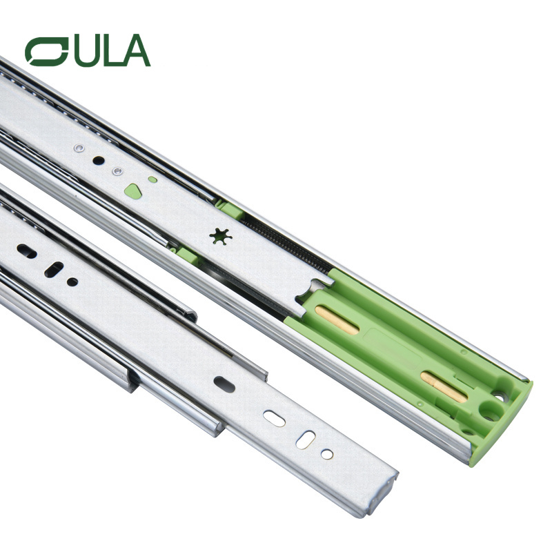 Shanghai Material Zinkschwarz Finish Weiche Teleskop 45 -mm -Schubladen Objektträger Office Schubladen Schrankschubladen Objektträger Objektträger