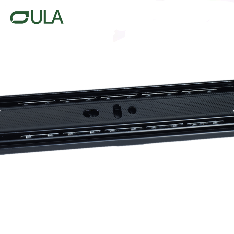 OEM -Hersteller 40 mm Teleskoper Schwarz -Finish -Schublade 3fache Folie Schien