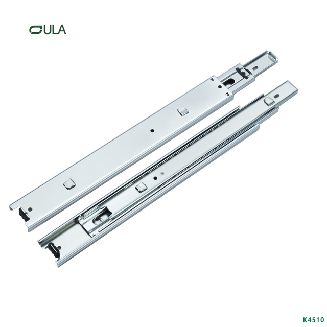 45 mm werkseitig OEM -Möbelrutschen Metall Werkzeugkasten Hakenschublade glatt schwere Diasfolien