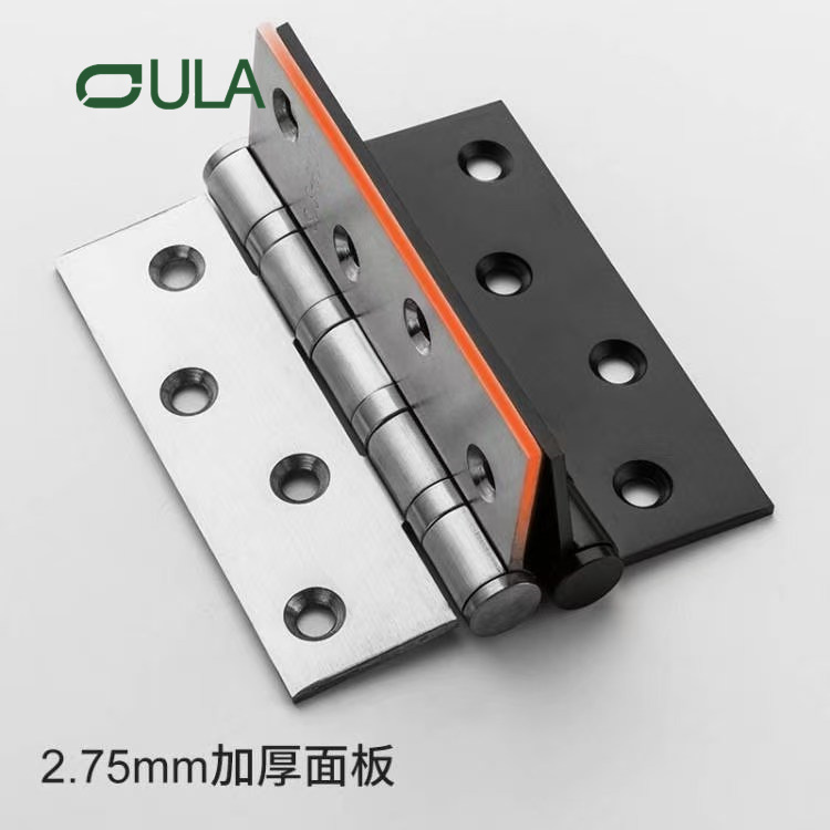 Hochwertiges 4-Zoll-Edelstahl-Türscharnier mit flachem Kugellager, modernes Design für Holztüren 