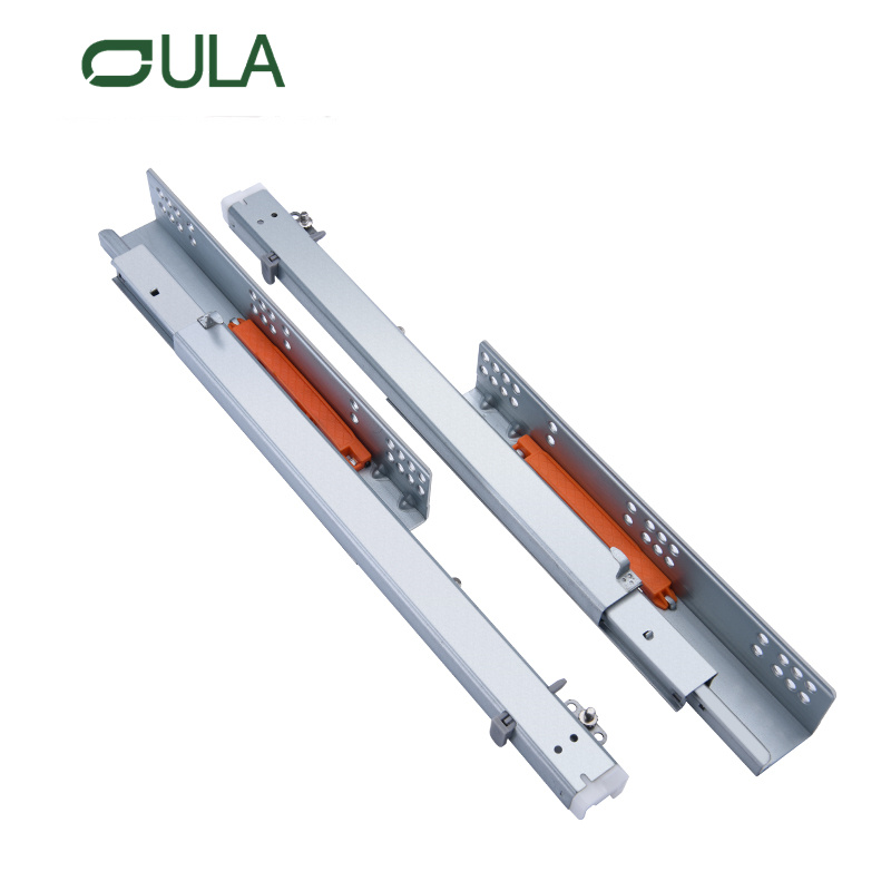 Möbelbeschläge zum Unterbau, Schubladenführung zum Öffnen