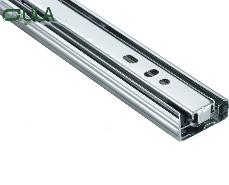 Moderne 3-fache Full-Extension-Kugellagerschubladen-Slide Factory Hochwertiges Zink-Finish für Schränke und Möbel für die Küchenkonsum