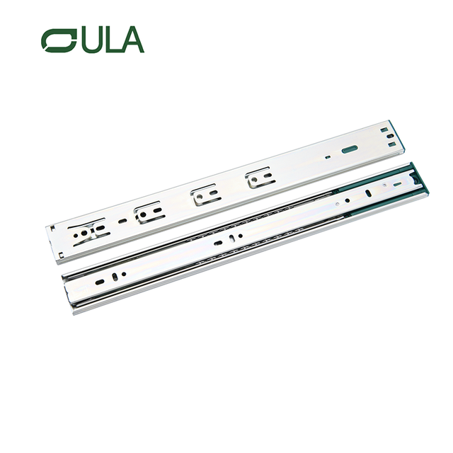 45 mm Hochgenauige Teleskopkanal Weiche Schläfe der Schließschublade mit Q235 -Material