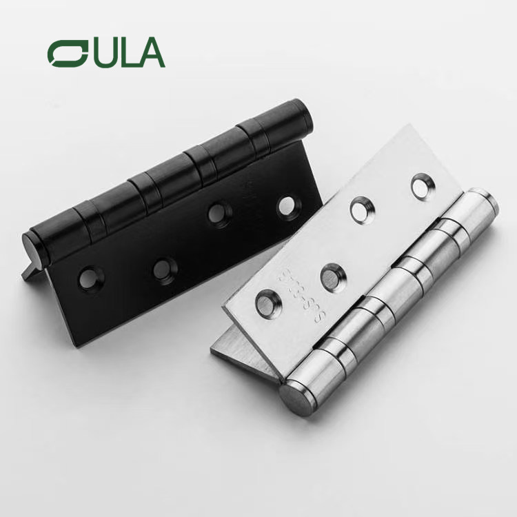 Hochwertiges 4-Zoll-Edelstahl-Türscharnier mit flachem Kugellager, modernes Design für Holztüren 