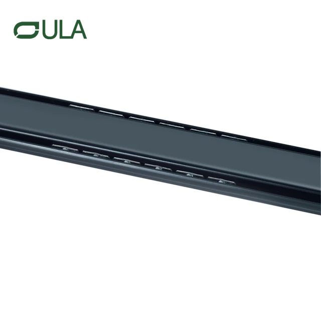 Hochwertige 27 mm 2-fache Teleskopkugel-Kugellagerschubladen-Runner-Eisenbahn-Möbelschrank verwenden Sie Warehouse Workshop Hotel