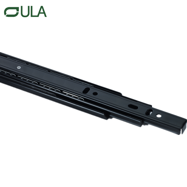 Professionelle Fabrik angepasstes 3-fache Eisen-Hettich-Kugellagerschubladenschiene 