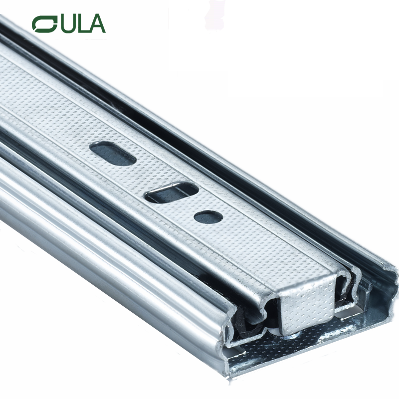 3 Klapper Zink Finish Schadenscheinmöbel sitzende Schubladenschiene unter Berg Triple Verlängerungsschublade Schieber Großhandel Großhandel