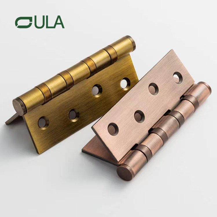  Factory Furniture Hardware Modernes Design 4 Zoll robustes Eisen-Türscharnier mit flachem Kugellager 