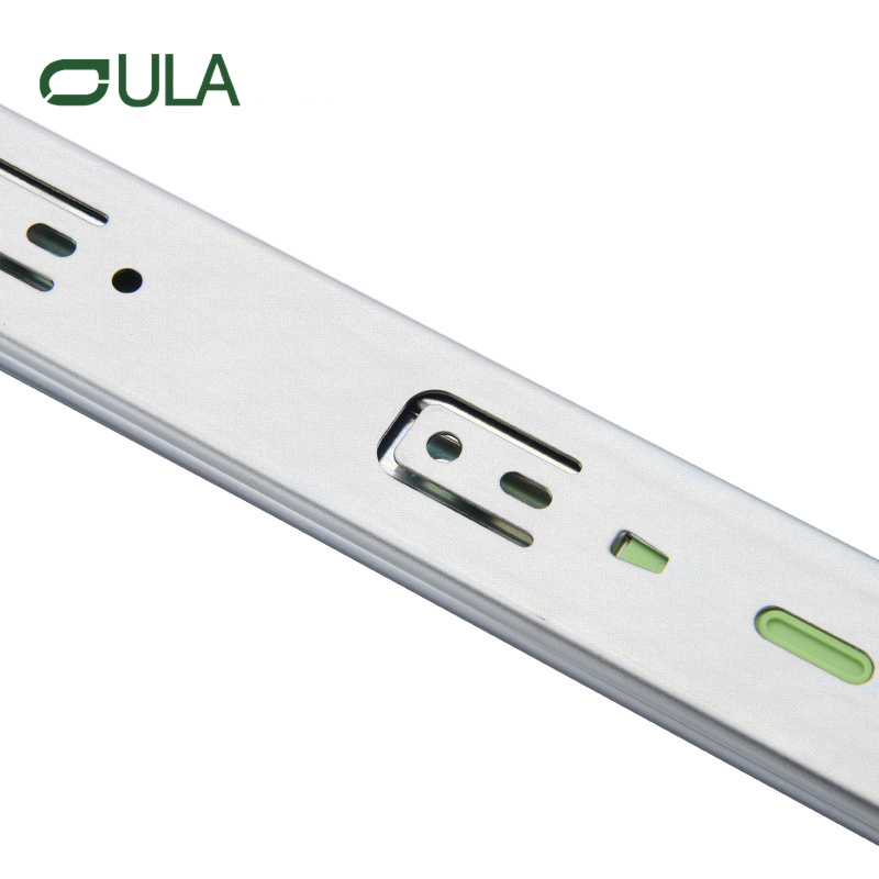 Shanghai Material Zinkschwarz Finish Weiche Teleskop 45 -mm -Schubladen Objektträger Office Schubladen Schrankschubladen Objektträger Objektträger