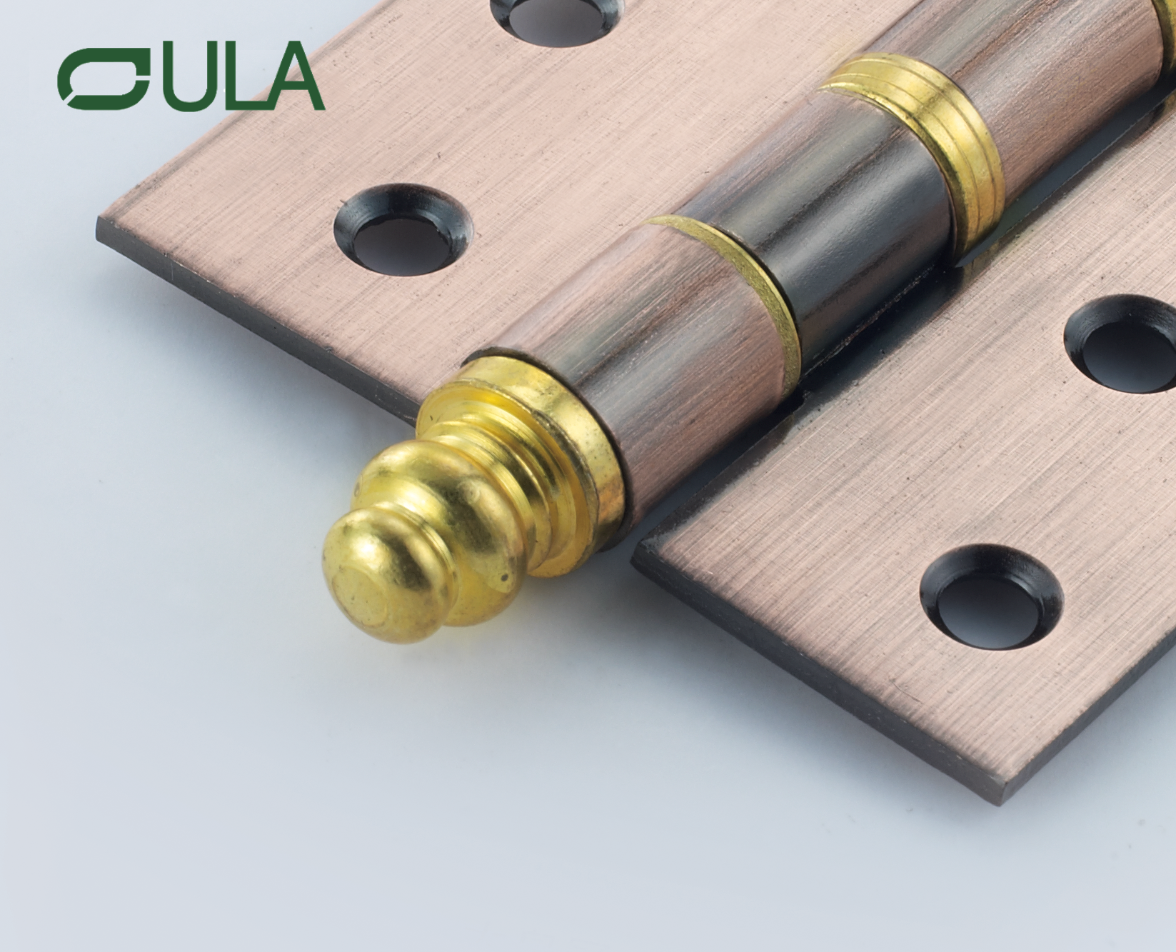 Antikes Kupfer 4 Zoll großer Kronkopf Sicherheitskugellager Tür Scharnier moderne Design Eisen Fenster Scharnier Hotels Fabrik Großhandel Großhandel