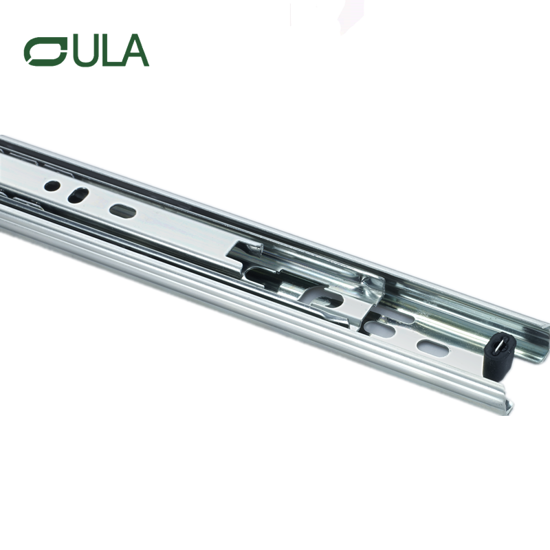 Moderne 3-fache Full-Extension-Kugellagerschubladen-Slide Factory Hochwertiges Zink-Finish für Schränke und Möbel für die Küchenkonsum