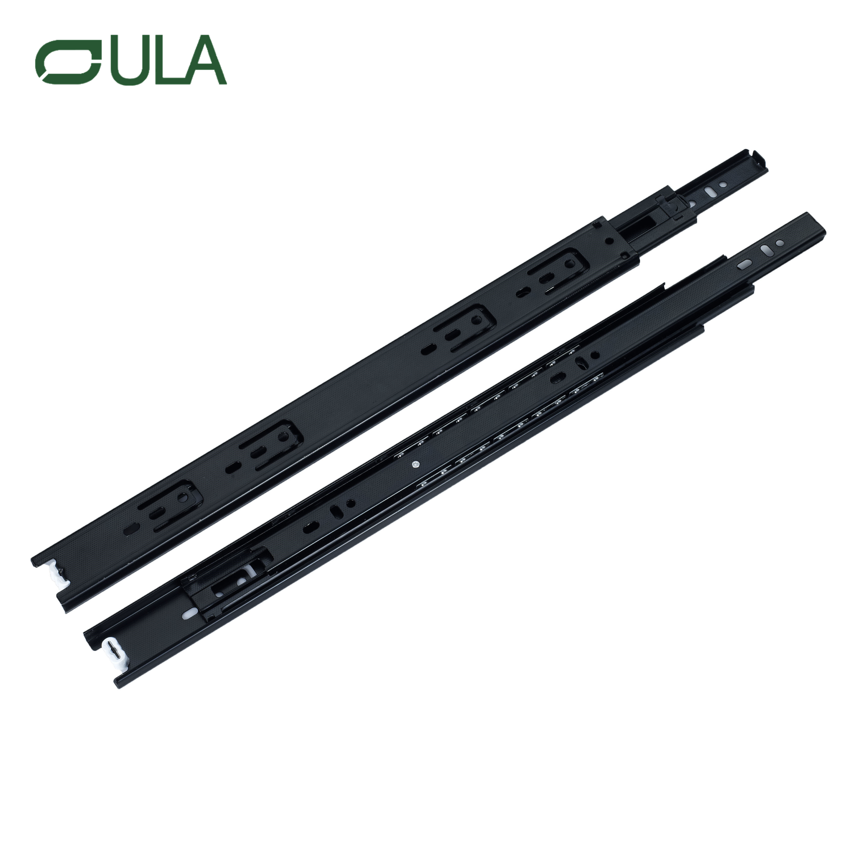 OEM -Hersteller 40 mm Teleskoper Schwarz -Finish -Schublade 3fache Folie Schien