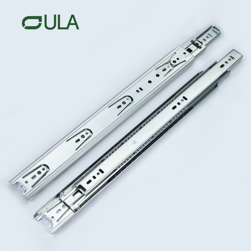 Standarddicke Werkzeugkasten Hochleistungsschublass Runner Folie Triple Extension Drawer Dia