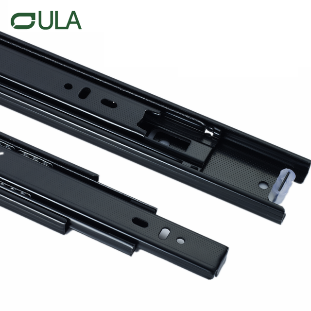 Fabrik gute Qualität 35 mm 45 mm Breite Teleskop Kugellager Möbelhardware -Schublade Folie