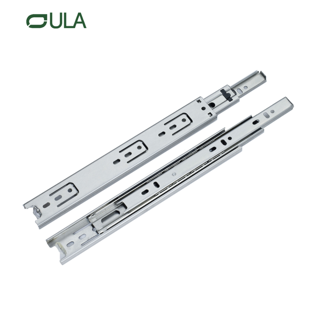 Heißer Verkauf Teleskopkanal Edelstahlschublade Folie 35 -mm -Kugellagerschubladenschiene Schiene