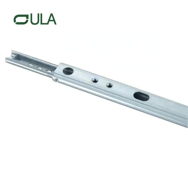  Hochwertige Mini-Schubladenführungen mit 2 Falten aus Zink oder Eisen mit Kugellager für eine Belastung von 10 kg 