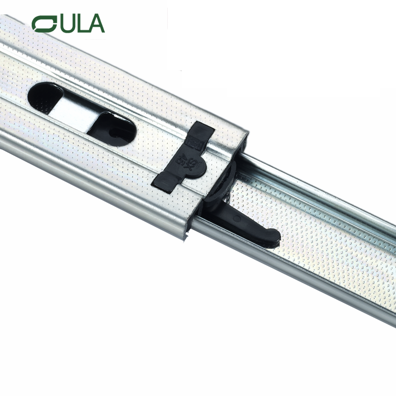 3 Klapper Zink Finish Schadenscheinmöbel sitzende Schubladenschiene unter Berg Triple Verlängerungsschublade Schieber Großhandel Großhandel