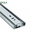Telescopic Channel Heavy Duty Black Finish Kugellagelschublade Schieber Gepassungsgestützte Möbel Triple Verlängerungsschublade Rutsch Rail