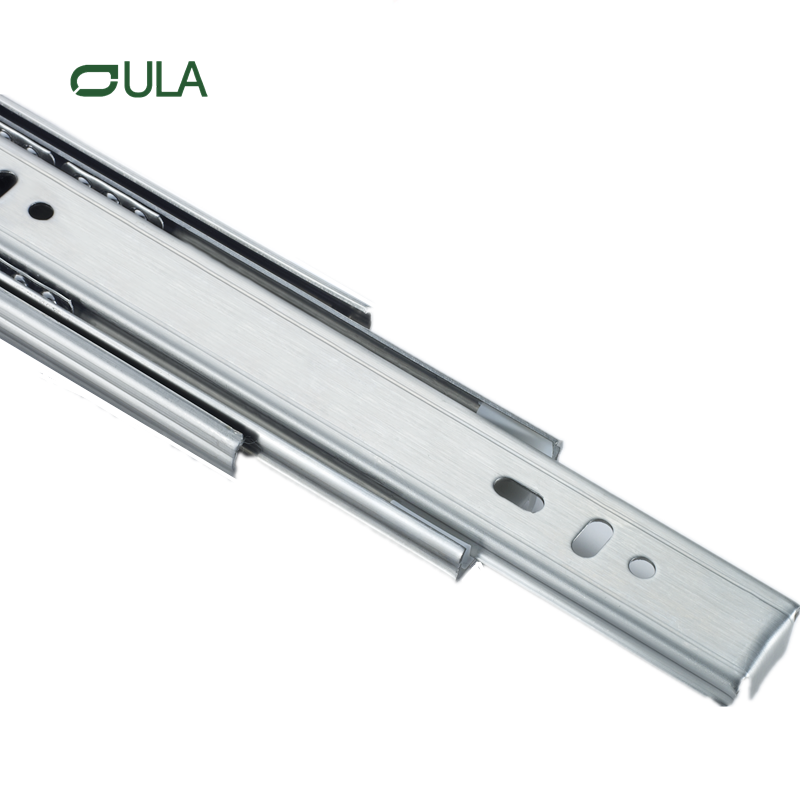 3-fach Vollverlängerung Teleskopkanal Edelstahl Schubladen Runner Folie Hochleistungs moderner Küchenschrankschubladen Objektträger