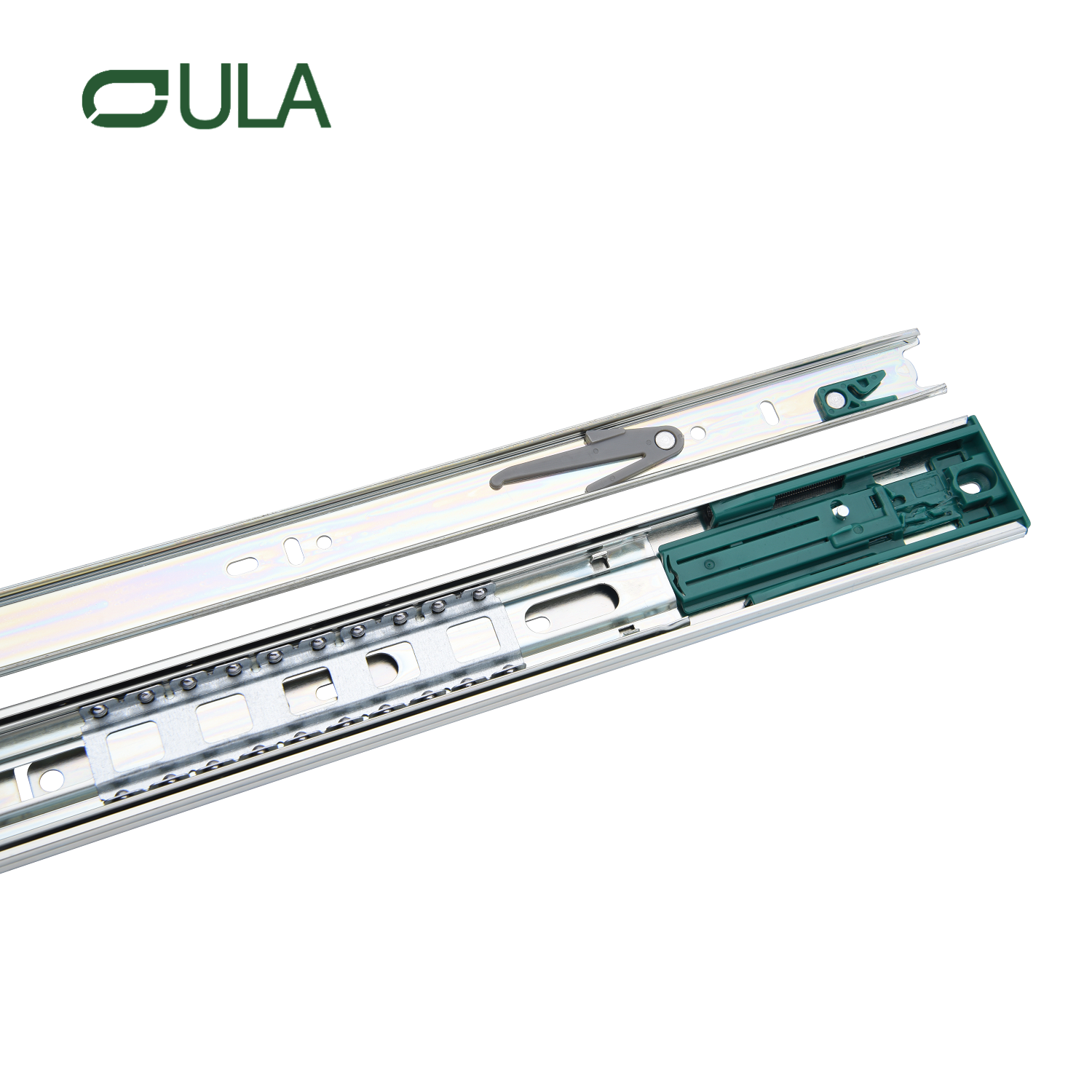 Neu eingetroffen: 3-stufige Push-Open-Hochleistungs-Schubladenführungen, taiwanesischer Maschinenbau 