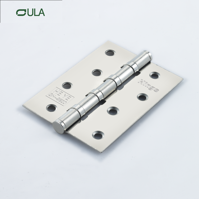 OEM -Logo hochwertiger Eisenbürste Stahl Flacher Butt Tür Scharnierkugellager Möbel Pivot Tür Scharnier Fenster Hotel verwenden modern