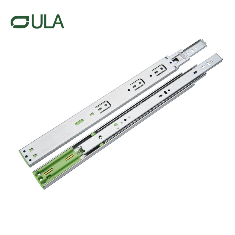 Shanghai Material Zinkschwarz Finish Weiche Teleskop 45 -mm -Schubladen Objektträger Office Schubladen Schrankschubladen Objektträger Objektträger