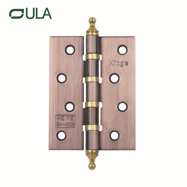 Custom Heavy-Duty 4-Zoll-Kronenkopfmöbel Drehscharnier-Eisen für Türfenster und Schrank modernes Design für Hotelgebrauch