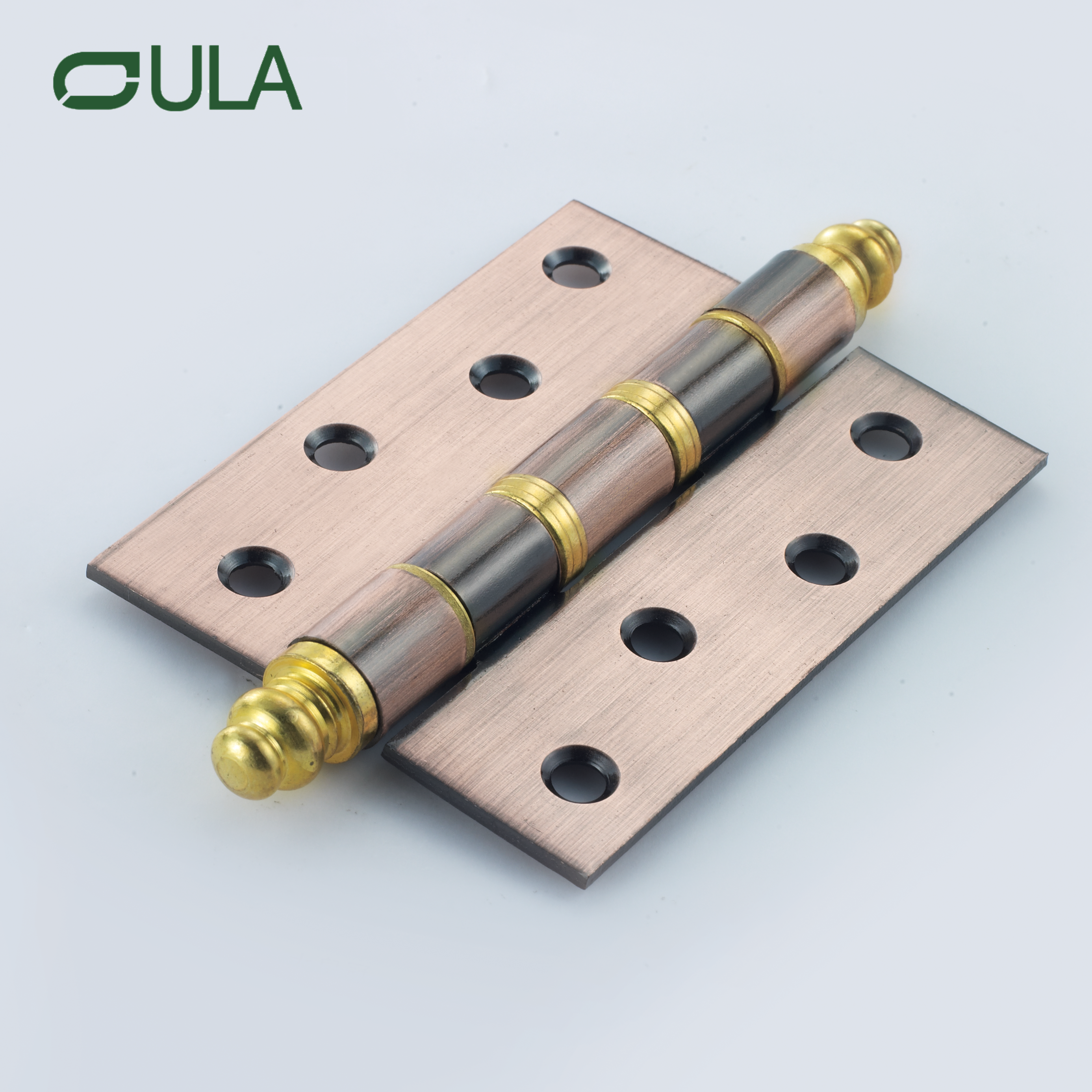 Antikes Kupfer 4 Zoll großer Kronkopf Sicherheitskugellager Tür Scharnier moderne Design Eisen Fenster Scharnier Hotels Fabrik Großhandel Großhandel