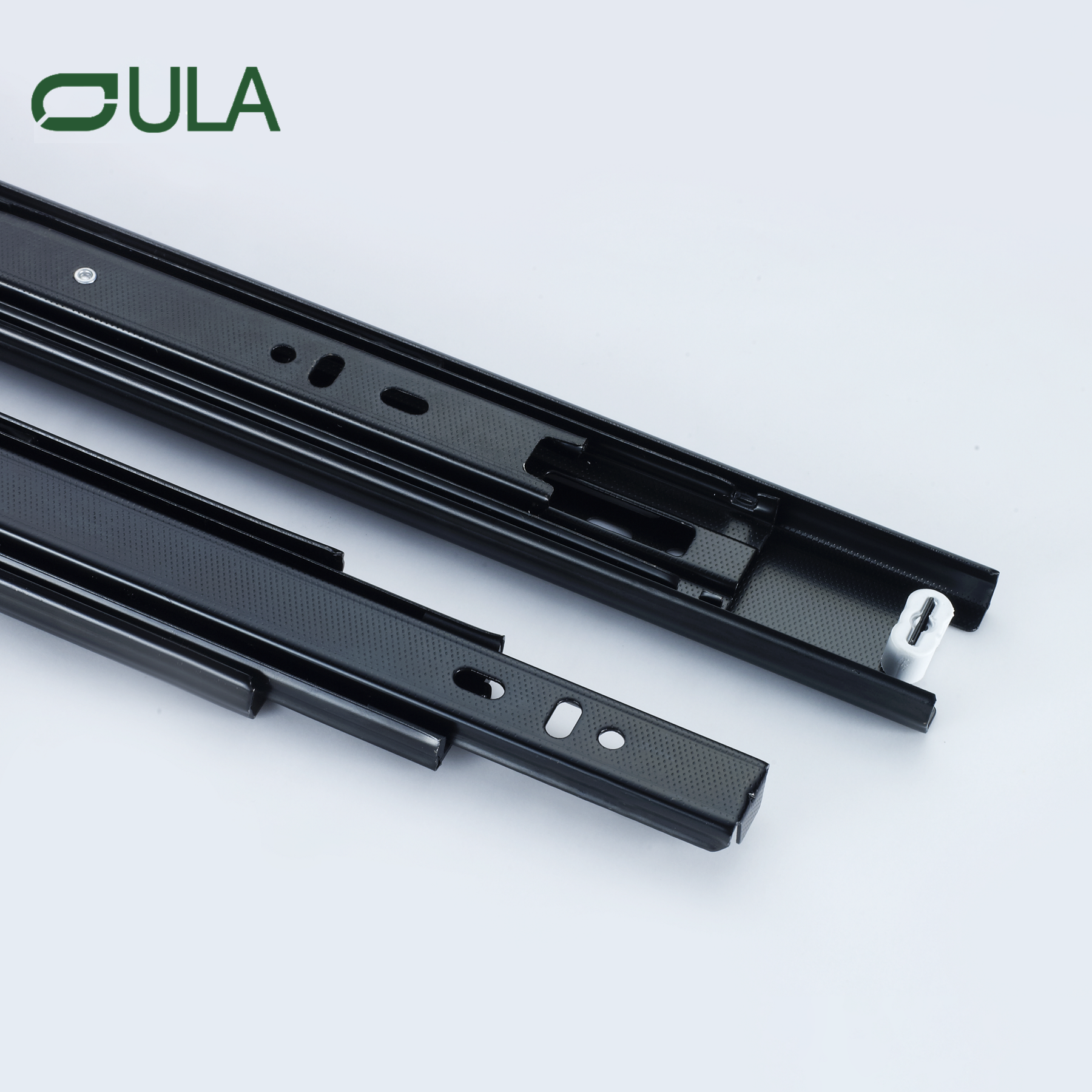 42 mm Breite Eisenhardware -Werkzeug benutzerdefinierte 3 -fach -Abschnitte mit Schubladen -Schleimschlittenschildschienenschiene transportieren