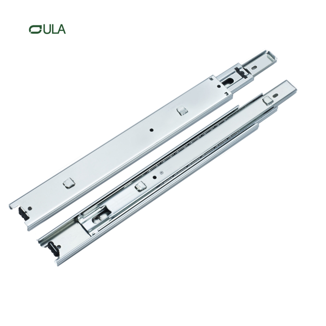 Standarddicke Kugellager -Hakenschublade 45 -mm -Breite Hochleistungsschubladenrutsche für Möbel