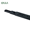Jieyang Factory 45mm Teleskope Black Finish Metall Box Schublade Rutsch Rail 3-fach Kugellager für Küchen- und Außengebrauch