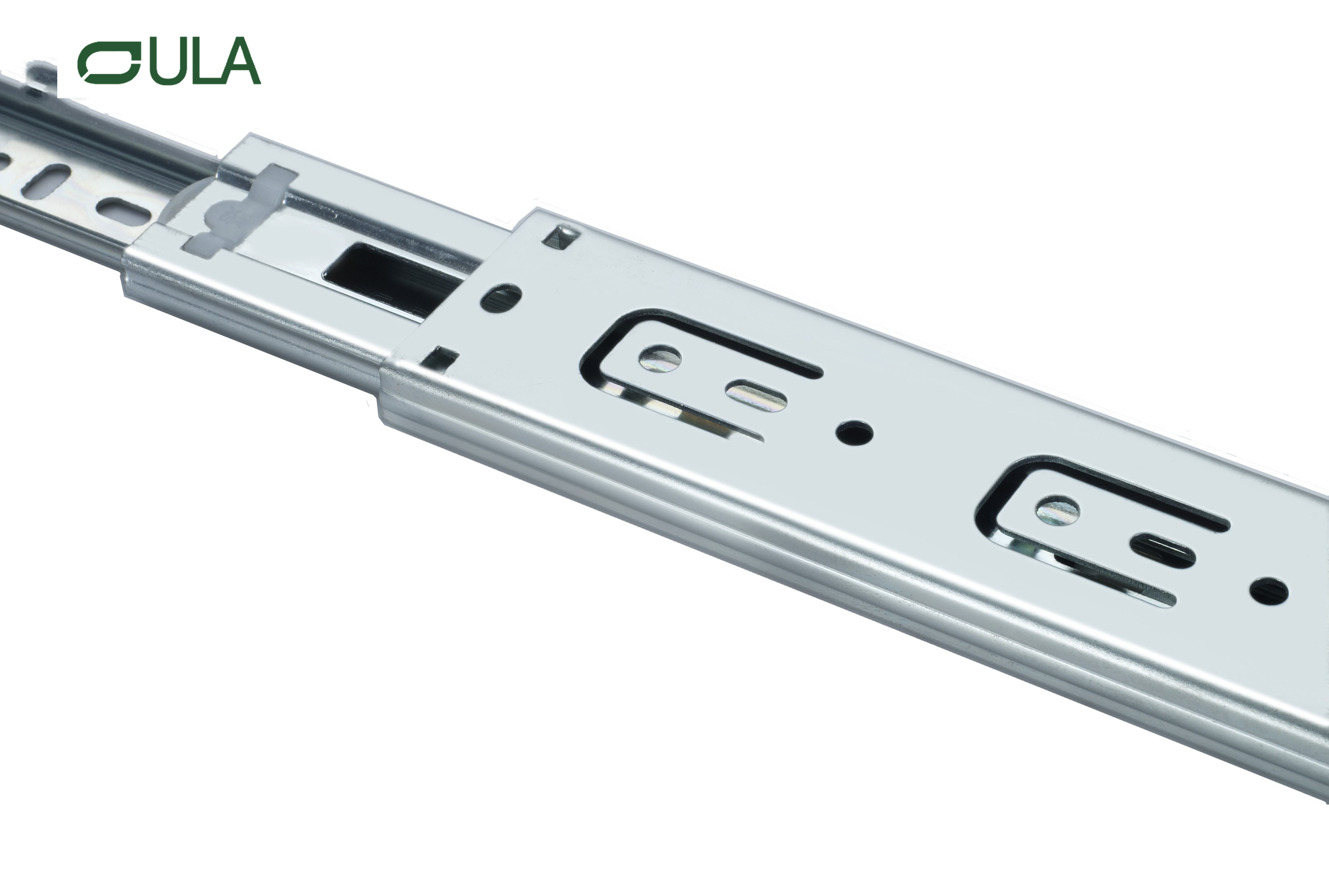 3 Klapper Zink Finish Schadenscheinmöbel sitzende Schubladenschiene unter Berg Triple Verlängerungsschublade Schieber Großhandel Großhandel