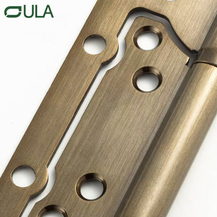 Hochqualität moderner Eisen 2BB Butterfly Flush Türscharnier mehrfarbiger stumm versteckter Schrankscharnier für Fenster- und Hotelgebrauch